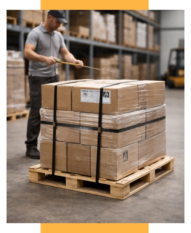 Упаковка и паллетирование грузов от 3609 р. | СетСервис-Злт