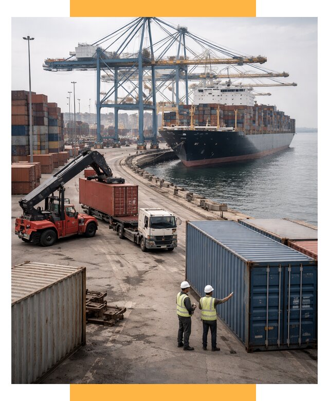 Морские перевозки из Европы от 61860 р. за контейнер | СетСервис-Злт