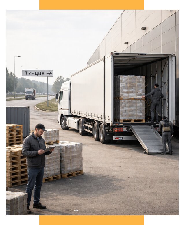 Автоперевозки и доставка фурой из Турции от 123720 р. | СетСервис-Злт