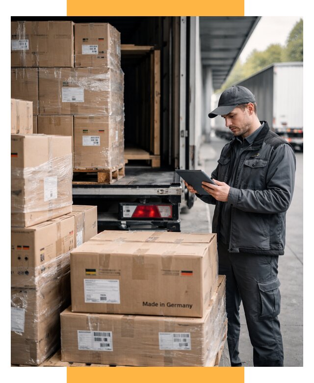 Доставка грузов из Германии от 46395 р. быстро - СетСервис-Злт