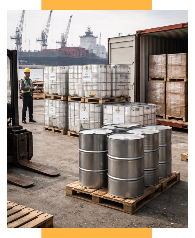 Доставка химического сырья из Индии от 257750 р. | СетСервис-Злт