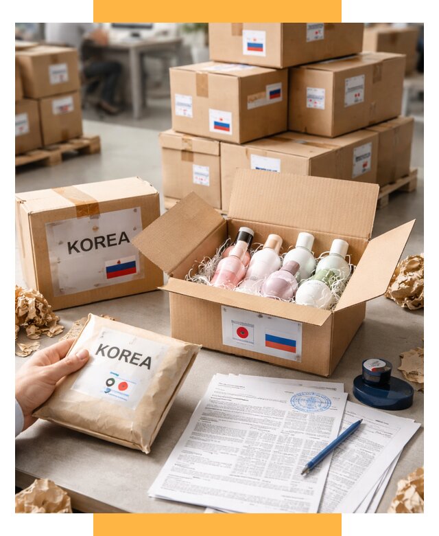 Доставка косметики из Кореи от 8764 р. под ключ | СетСервис-Злт