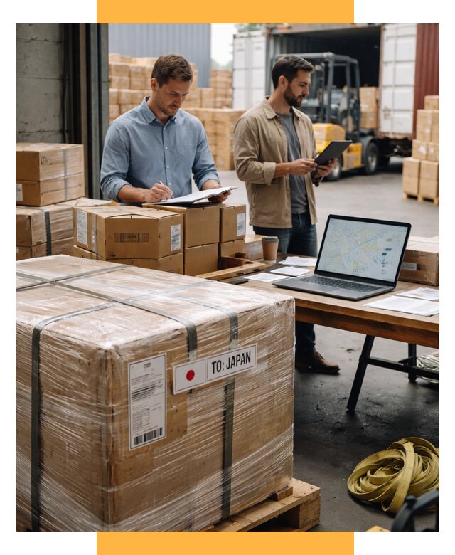 Доставка грузов в Японию от 25775 р., логистика СетСервис-Злт