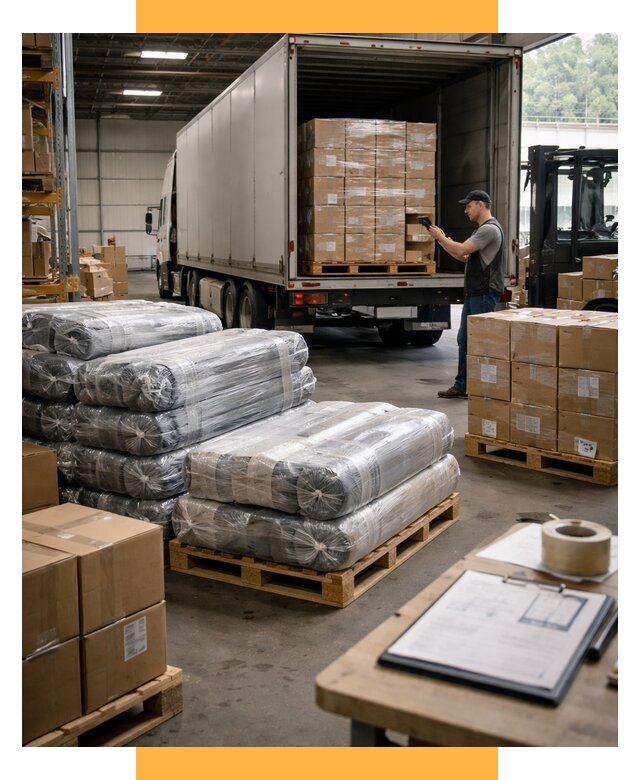 Международная перевозка текстиля под ключ от 15465 р. | СетСервис-Злт