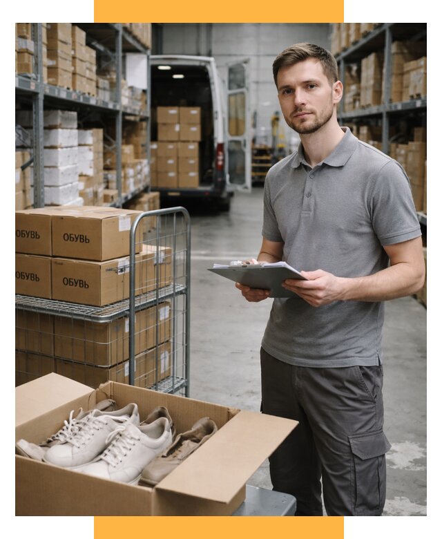 Доставка обуви из Китая и Турции от 4640 р. СетСервис-Злт