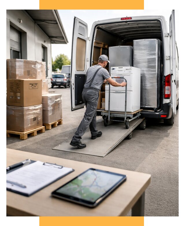 Перевозка бытовой техники от 6702 р. - логистика СетСервис-Злт