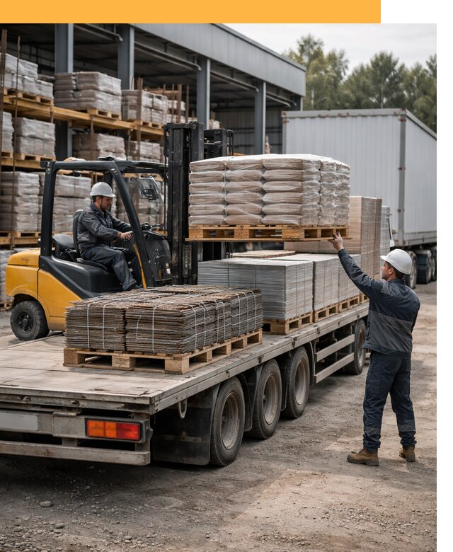 Перевозка строительных материалов по миру от 5671 руб