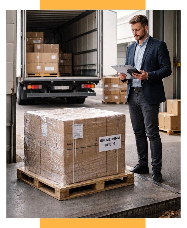 Временный вывоз товаров под ключ от 8248 р. | СетСервис-Злт