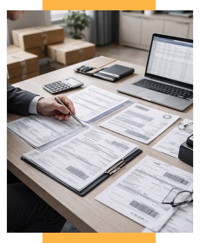 Анализ документов для таможни от 4640 р. - СетСервис-Злт