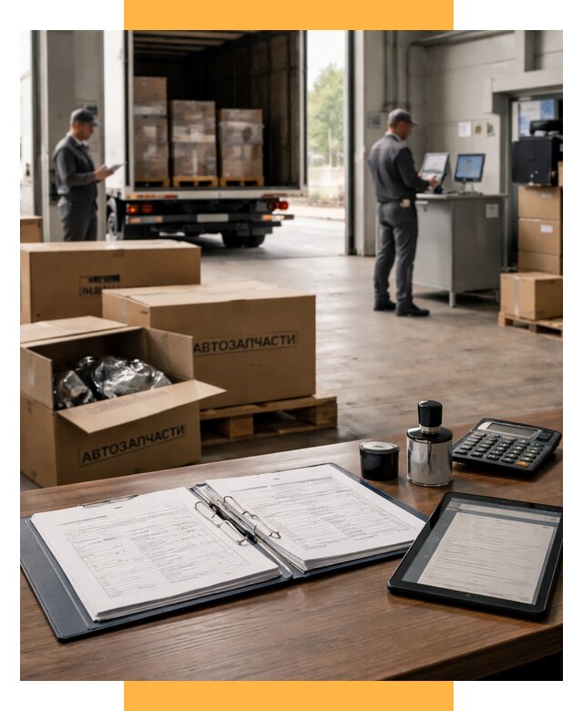 Таможенное оформление автозапчастей под ключ от 8764 р., СетСервис-Злт
