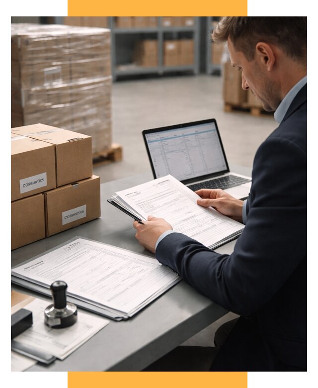 Таможенное оформление косметики под ключ от 7733 р. | СетСервис-Злт