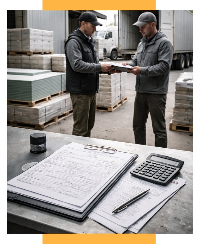 Таможенное оформление стройматериалов от 8764 р. | СетСервис-Злт