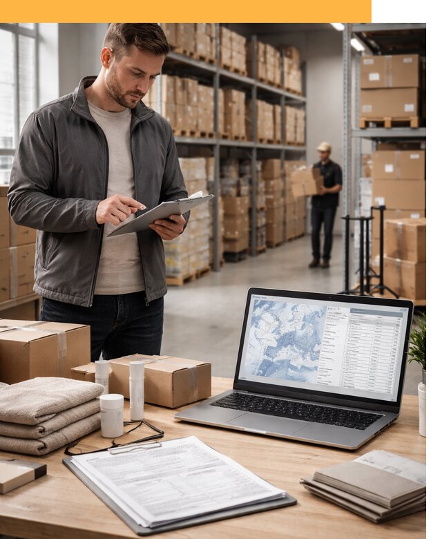 Закупка товаров в Европе под ключ: доставка, таможня от 7733 руб