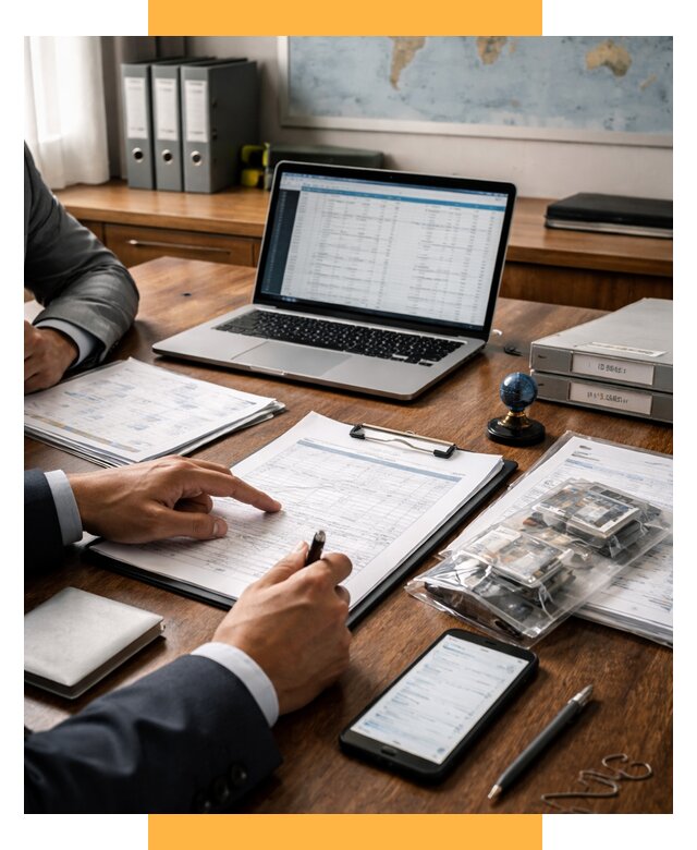 Проверка поставщика за рубежом от 8764 р. | СетСервис-Злт аудит