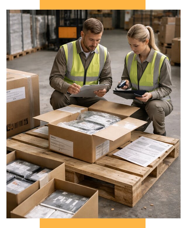 Инспекция товара перед отправкой от 4640 р. | СетСервис-Злт