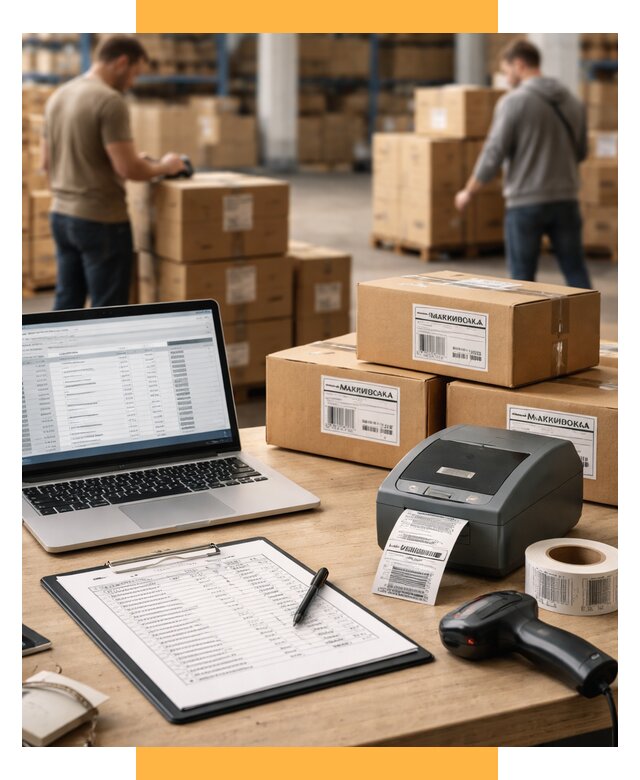 Маркировка импортных товаров от 4640 р. под ключ, СетСервис-Злт