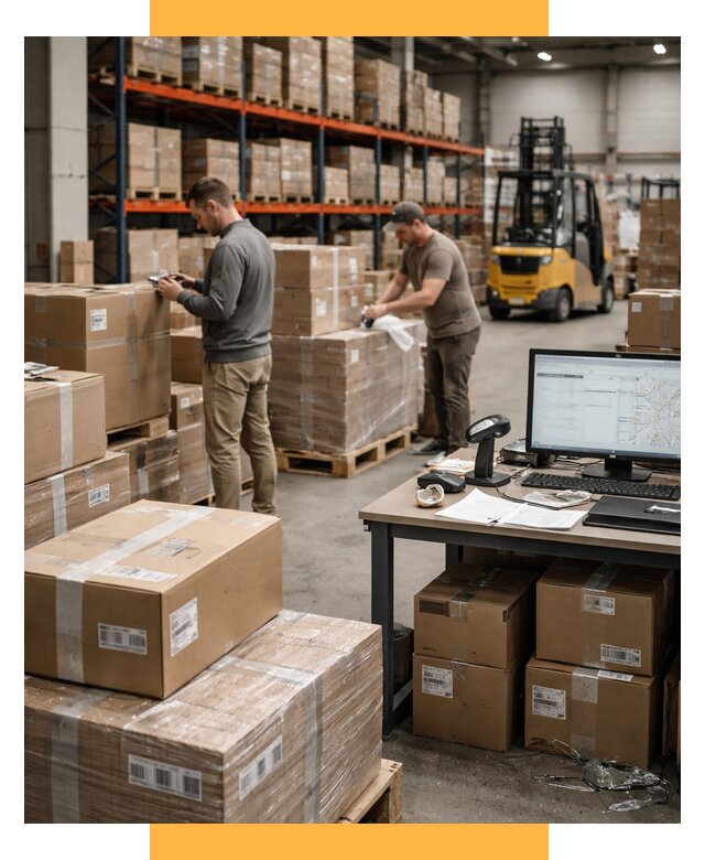 Склад консолидации в Европе от 6702 р., услуги СетСервис-Злт